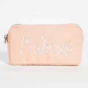 Stoney Clover Lane embroidered makeup pouch NWT